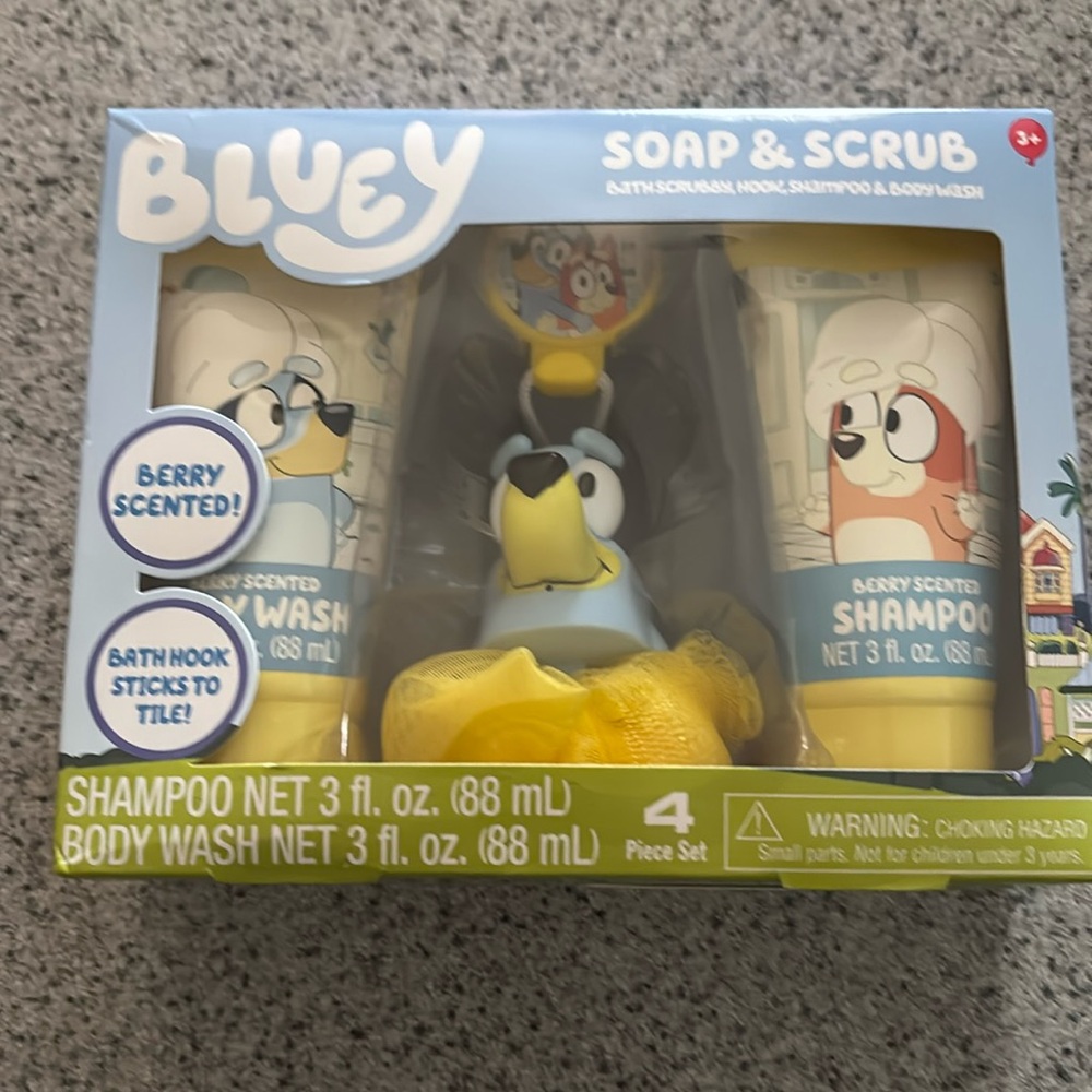 Bluey Soap & Scrub